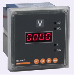 安科瑞PZ72-AV-J數(shù)碼顯示單相電壓儀器儀表 精準(zhǔn)測量與智能應(yīng)用的專用儀表